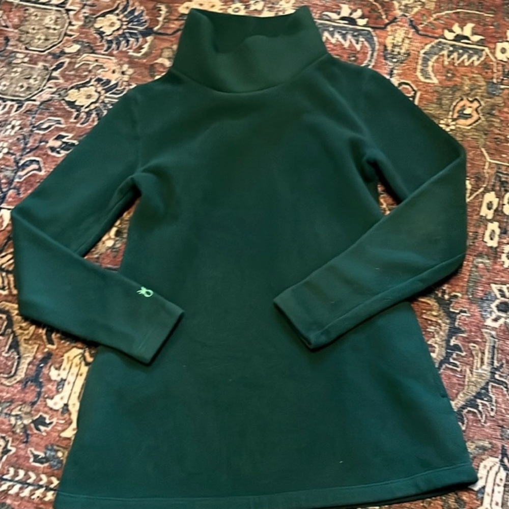 Dudley Stephens Cobble Hill  Pullover Sweater in Deep Green